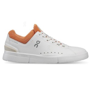 Zapatillas On Cloud THE ROGER Advantage Mujer Blancas Naranjas | EC_ON8907