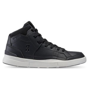 Zapatillas On Cloud THE ROGER Clubhouse Mid Hombre Negras | EC_ON9127