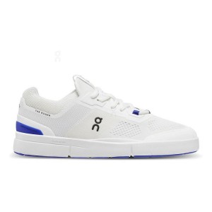 Zapatillas On Cloud THE ROGER Spin Mujer Blancas Azules | EC_ON8454