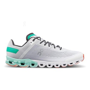Zapatillas Running On Cloud Cloudflow Hombre Gris Turquesa | EC_ON8201