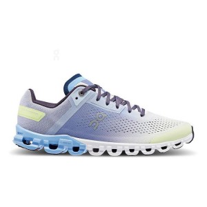 Zapatillas Running On Cloud Cloudflow Mujer Azules Verde | EC_ON8087