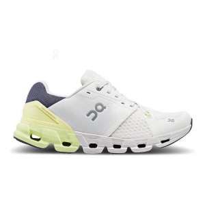 Zapatillas Running On Cloud Cloudflyer 4 Hombre Blancas Amarillo | EC_ON8542