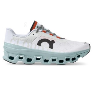 Zapatillas Running On Cloud Cloudmonster Hombre Blancas Azules | EC_ON8886