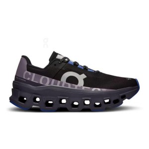 Zapatillas Running On Cloud Cloudmonster Mujer Negras Azules | EC_ON8861