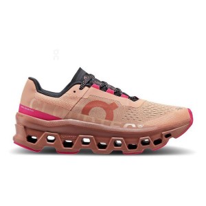 Zapatillas Running On Cloud Cloudmonster Mujer Rosas | EC_ON9031