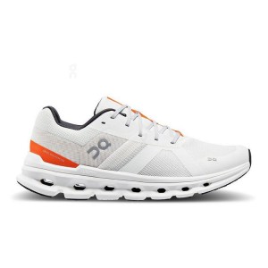 Zapatillas Running On Cloud Cloudrunner Hombre Blancas | EC_ON8926