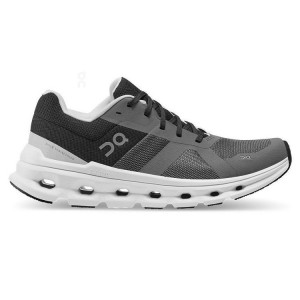 Zapatillas Running On Cloud Cloudrunner Mujer Gris Oscuro | EC_ON9126