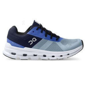 Zapatillas Running On Cloud Cloudrunner Mujer Azules | EC_ON1168