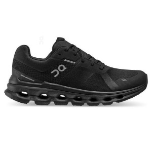 Zapatillas Running On Cloud Cloudrunner Waterproof Mujer Negras | EC_ON9130