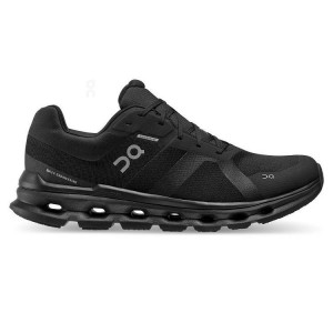 Zapatillas Running On Cloud Cloudrunner Waterproof Hombre Negras | EC_ON8173