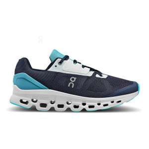Zapatillas Running On Cloud Cloudstratus Hombre Azul Marino | EC_ON8007