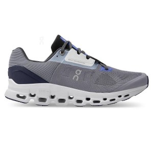 Zapatillas Running On Cloud Cloudstratus Hombre Gris | EC_ON9053