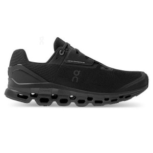Zapatillas Running On Cloud Cloudstratus Hombre Negras | EC_ON8120