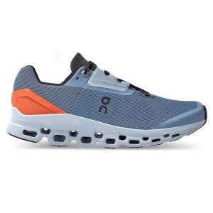 Zapatillas Running On Cloud Cloudstratus Hombre Azules | EC_ON8771