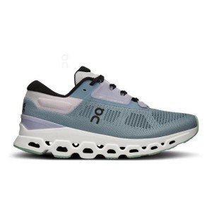 Zapatillas Running On Cloud Cloudstratus 3 Mujer Turquesa | EC_ON8694
