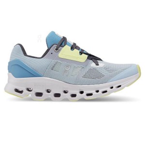 Zapatillas Running On Cloud Cloudstratus Mujer Azules Claro | EC_ON8711