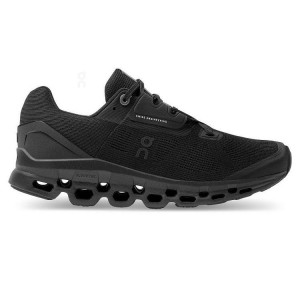 Zapatillas Running On Cloud Cloudstratus Mujer Negras | EC_ON8806
