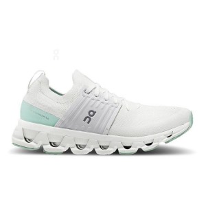 Zapatillas Running On Cloud Cloudswift 3 Mujer Blancas Turquesa | EC_ON8647