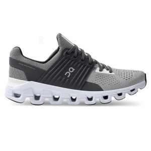 Zapatillas Running On Cloud Cloudswift Hombre Gris Negras | EC_ON8271