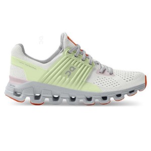 Zapatillas Running On Cloud Cloudswift Mujer Blancas Verde | EC_ON8122
