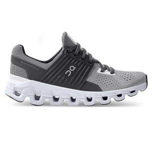Zapatillas Running On Cloud Cloudswift Mujer Gris Oscuro | EC_ON9017