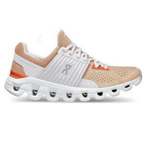 Zapatillas Running On Cloud Cloudswift Mujer Doradas | EC_ON8848