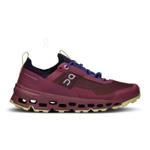 Zapatillas Trail Running On Cloud Cloudultra 2 Mujer Burdeos | EC_ON8534