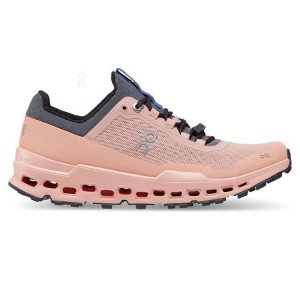 Zapatillas Trail Running On Cloud Cloudultra Mujer Rosas | EC_ON8086