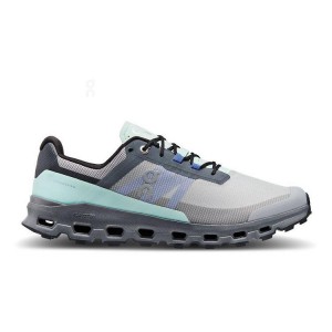 Zapatillas Trail Running On Cloud Cloudvista Hombre Gris | EC_ON9153