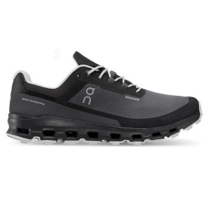 Zapatillas Trail Running On Cloud Cloudvista Waterproof Hombre Negras | EC_ON8971