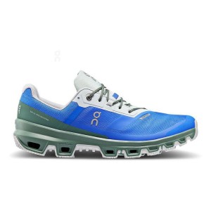 Zapatillas Trail Running On Cloud Cloudventure Waterproof Hombre Azules | EC_ON8586