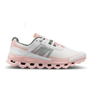 Zapatillas Trail Running On Cloud Cloudvista Mujer Rosas | EC_ON8579