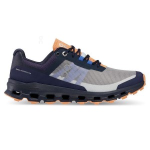 Zapatillas Trail Running On Cloud Cloudvista Mujer Azul Marino | EC_ON8158