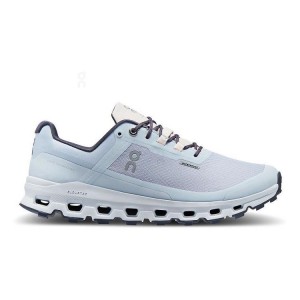 Zapatillas Trail Running On Cloud Cloudvista Waterproof Mujer Azules | EC_ON8977