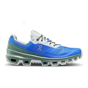 Zapatillas Trail Running On Cloud Cloudventure Waterproof Mujer Azules | EC_ON8643