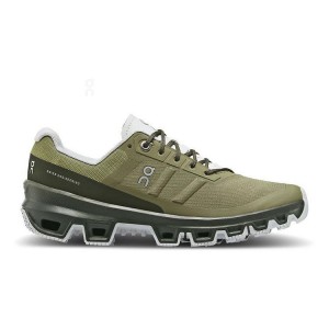 Zapatillas Trail Running On Cloud Cloudventure Mujer Verde Oliva | EC_ON8224