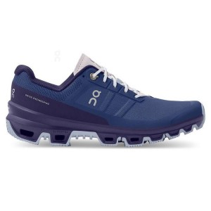 Zapatillas Trail Running On Cloud Cloudventure Mujer Azul Marino | EC_ON8898