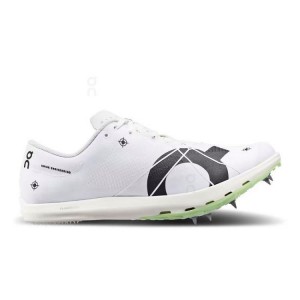 Zapatillas de Clavos Atletismo On Cloud Cloudspike 1500m Hombre Blancas | EC_ON8303