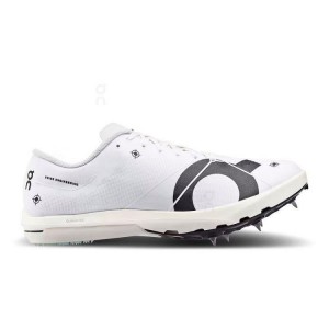 Zapatillas de Clavos Atletismo On Cloud Cloudspike 10000m Mujer Blancas | EC_ON8666