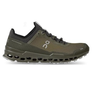 Zapatillas de Senderismo On Cloud Cloudultra Hombre Verde Oliva | EC_ON8611