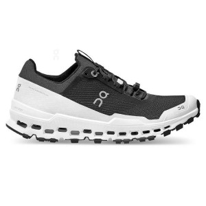 Zapatillas de Senderismo On Cloud Cloudultra Mujer Blancas Negras | EC_ON8879