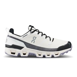 Zapatillas de Senderismo On Cloud Cloudwander Waterproof Hombre Blancas Negras | EC_ON8663