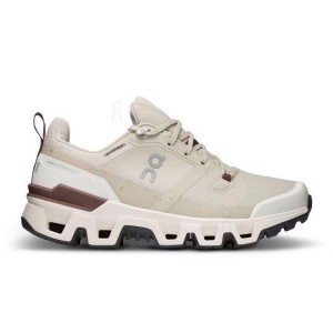 Zapatillas de Senderismo On Cloud Cloudwander Waterproof Mujer Beige | EC_ON8138